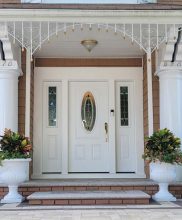 Custom Fiberglass Entry Door Installation Staten Island and New Jersey